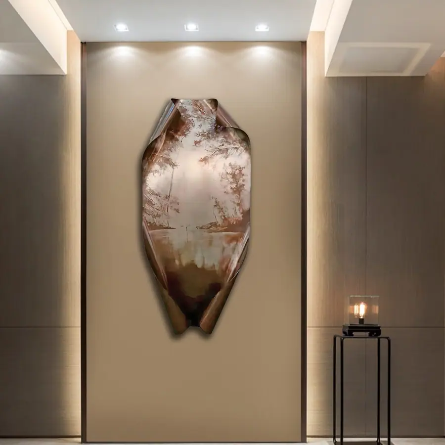 Metal wall art