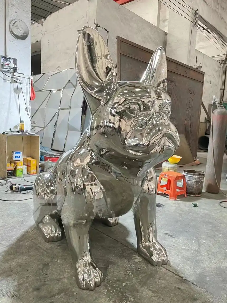 French bulldog sculpture (4)