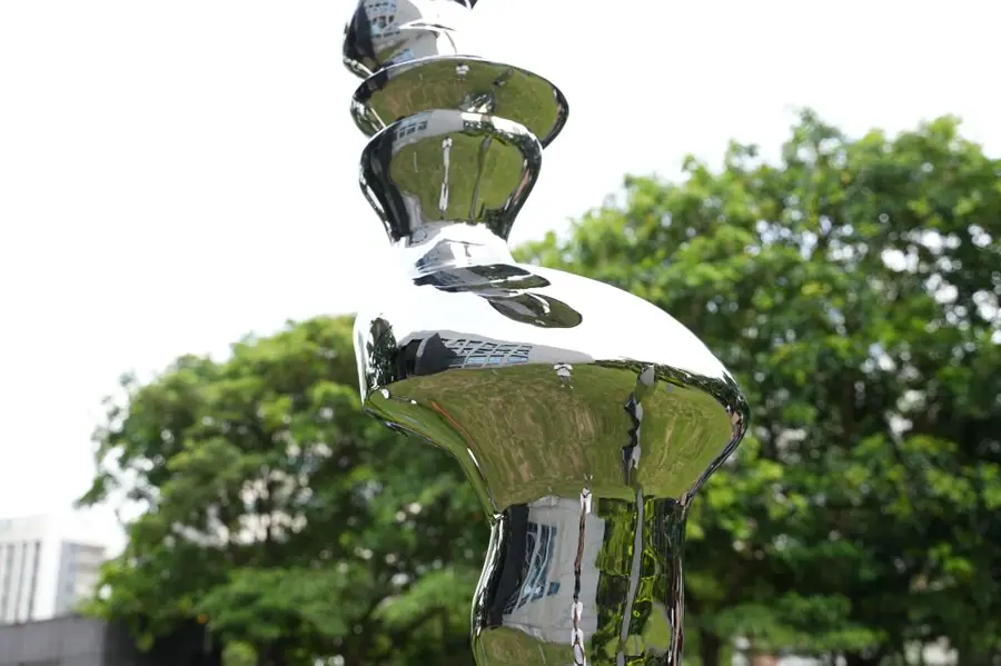 Metal Sculpture Installation