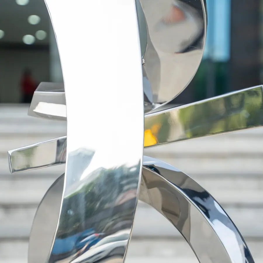 Stainless Steel Abstract Sculpture