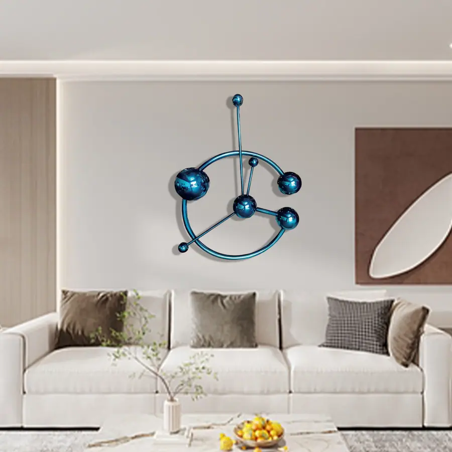 Stainless steel sculpture wall art