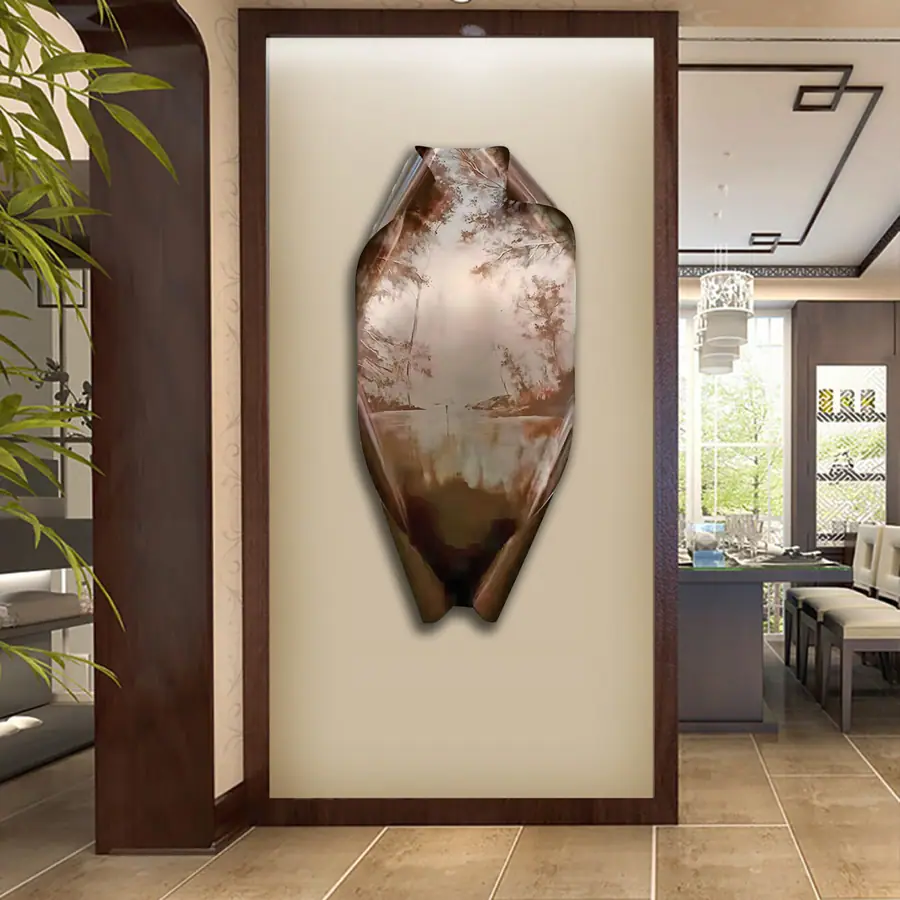 Metal wall art