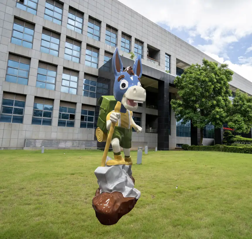 Cartoon Horse Sculptures