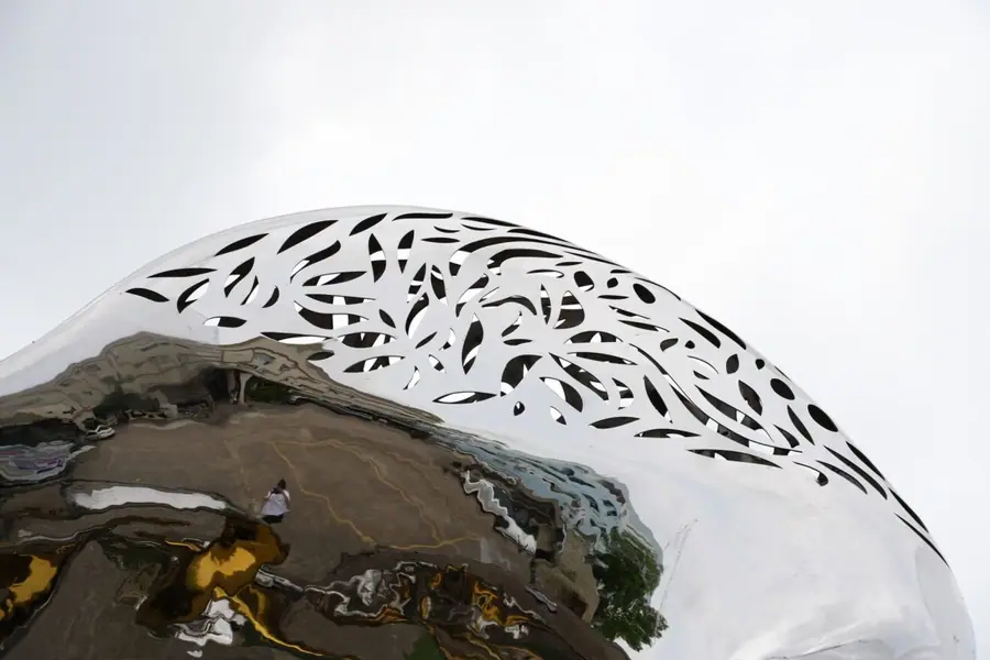 Stainless Steel Abstract Sculpture