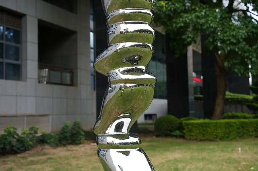 Metal Sculpture Installation