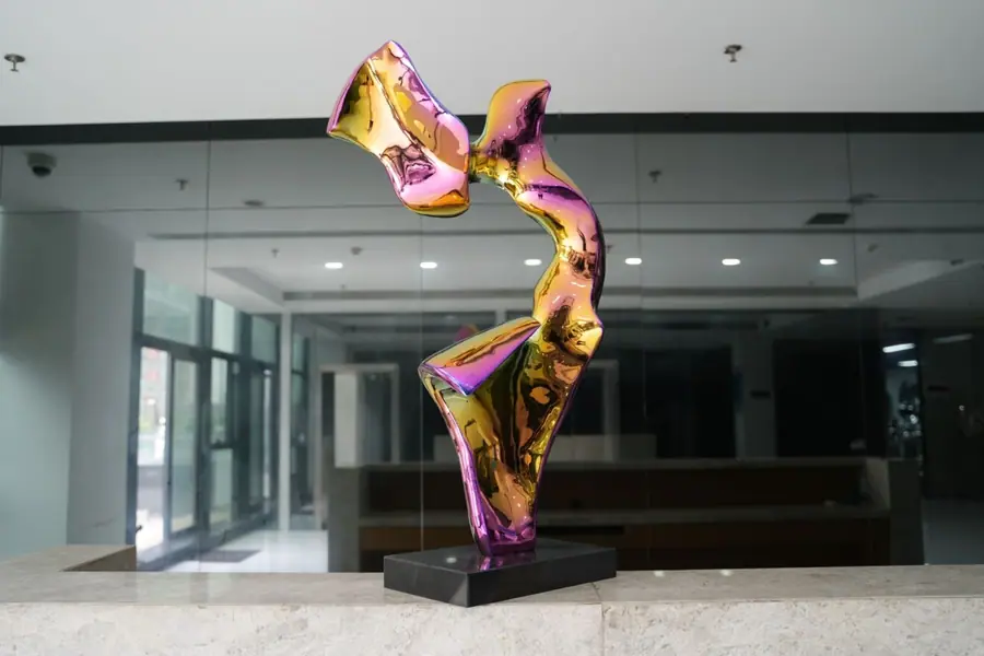 Stainless steel sculpture plating effect: the perfect combination of art and technology