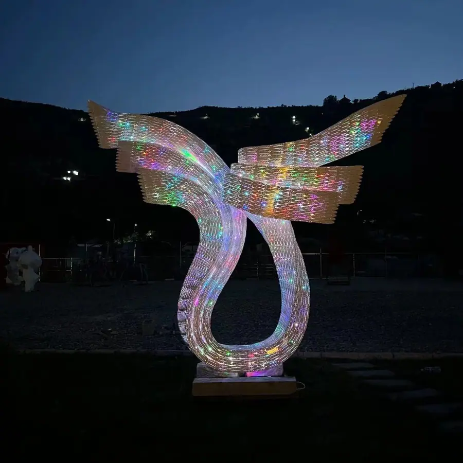 304 Stainless Steel Abstract Sculpture