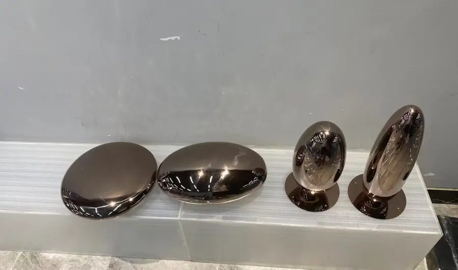 Stainless Steel Pebble Ornament