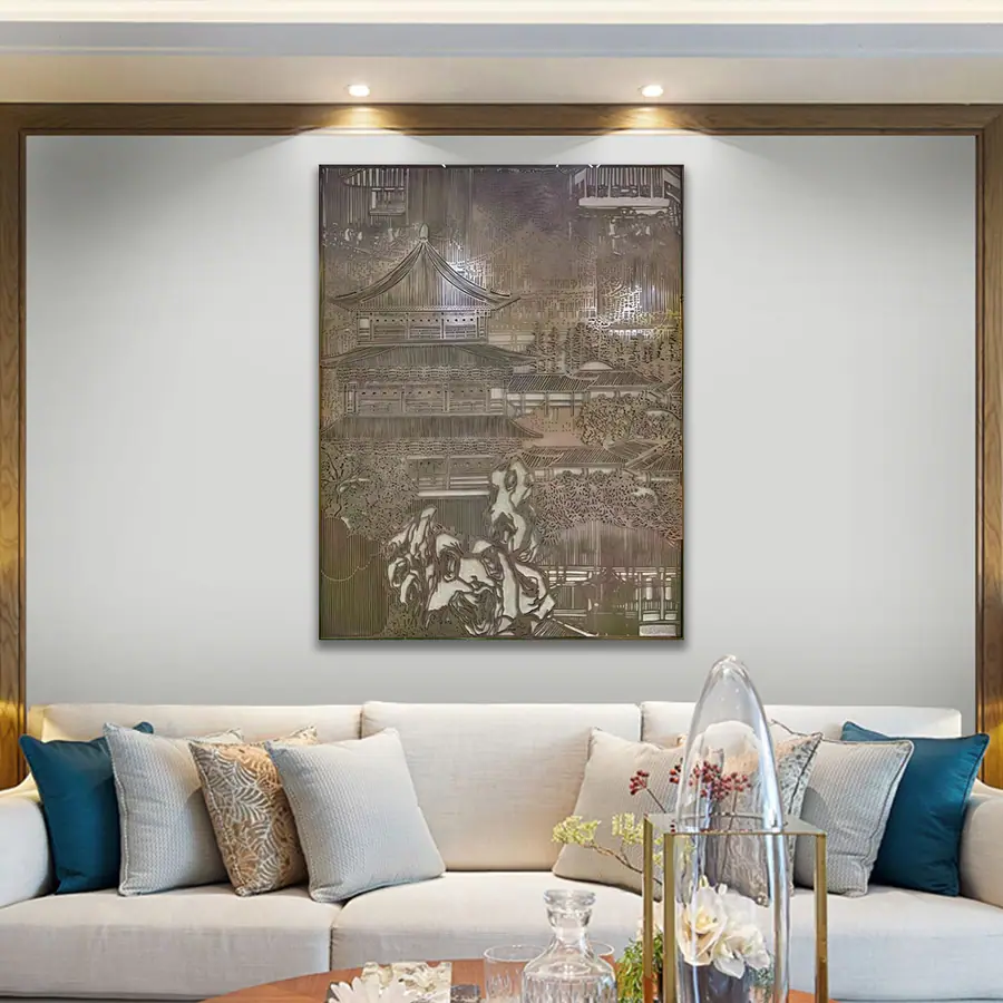 Metal wall art