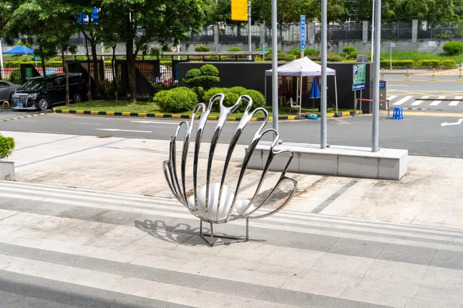 Stainless Steel Abstract Sculpture