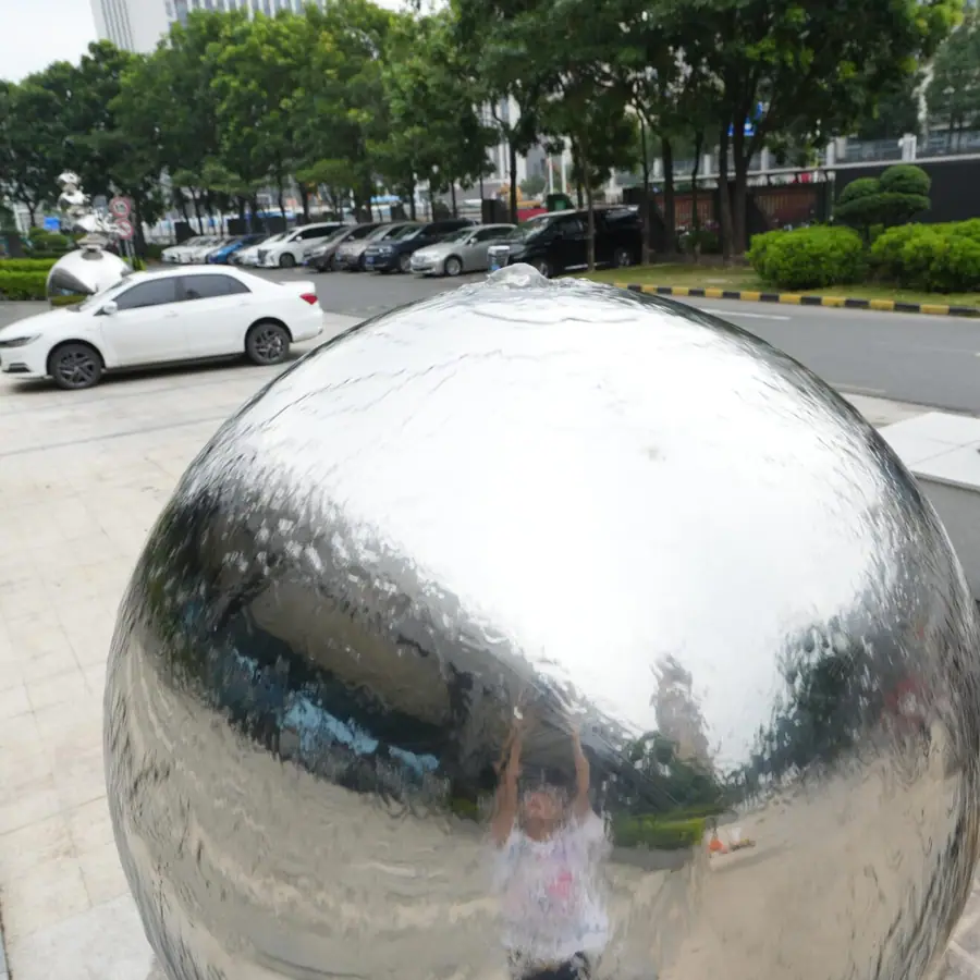 Stainless Steel Water Globe Fountain