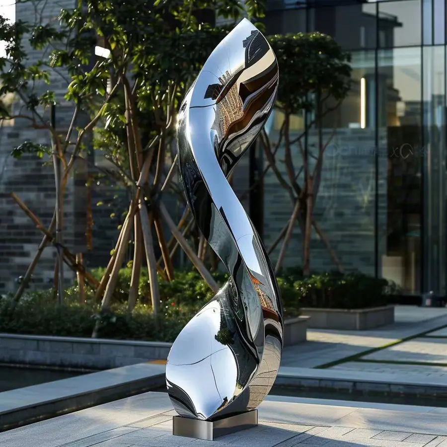 Stainless Steel Abstract Sculpture