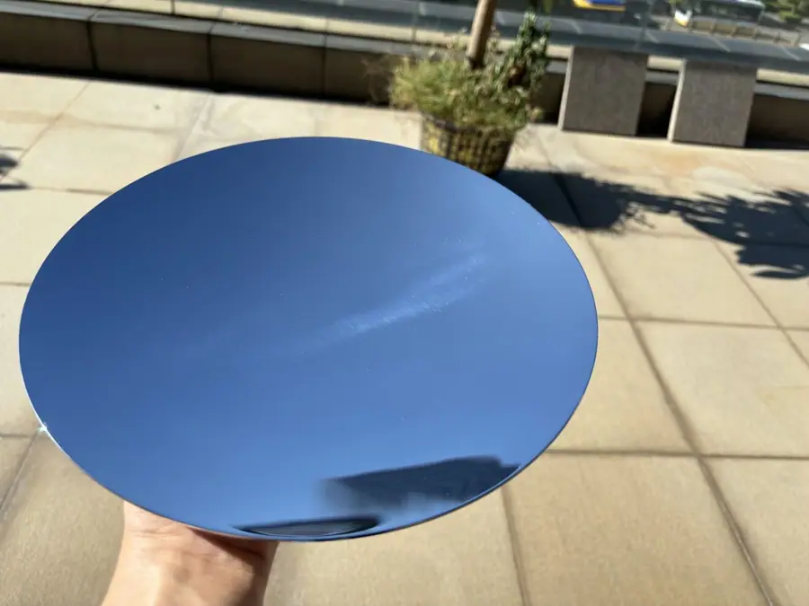 High quality concave mirror disk