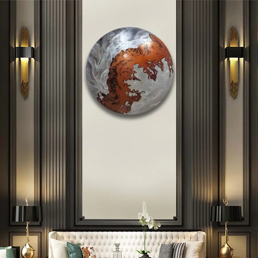 Metal wall art