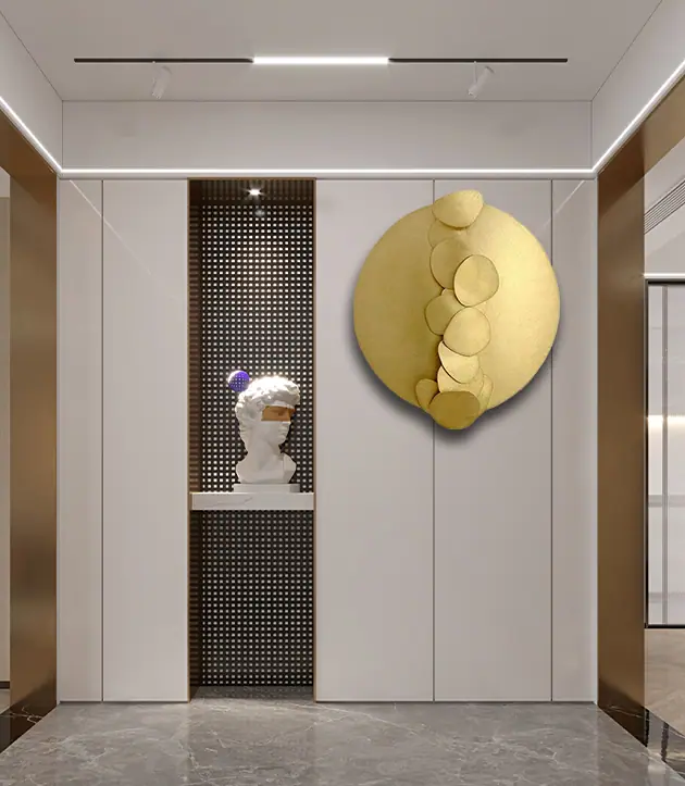 Metal wall art