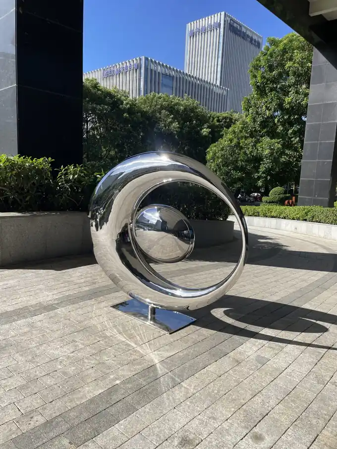 Modern Public Art Sculpture for Commercial Spaces