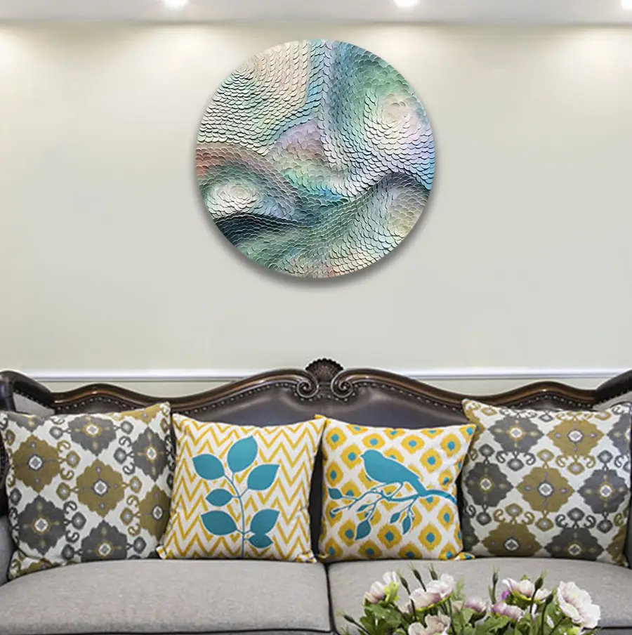 Metal wall art