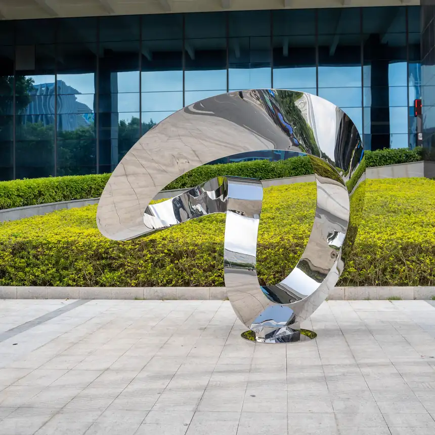 Customized Stainless Steel Outdoor Sculpture