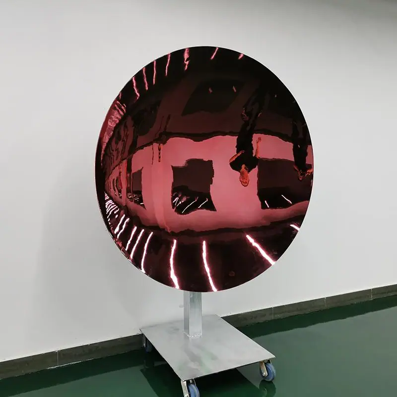 precise control to create the perfect stainless steel sculpture color!