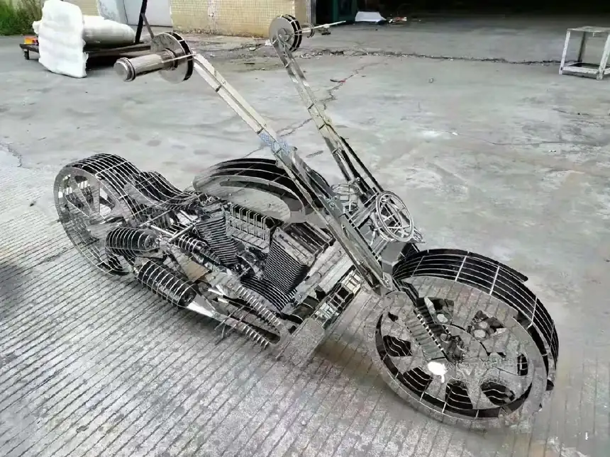 stainless steel motorcycle (4)