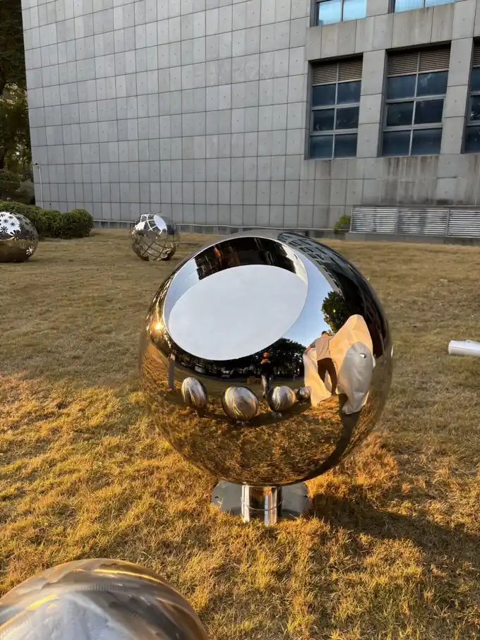 Mirror Finish Public Art Installation