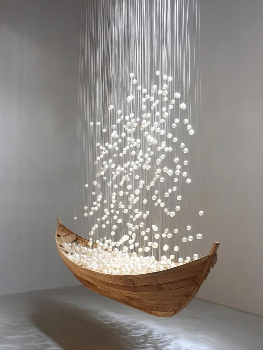 Boat-shaped decorations