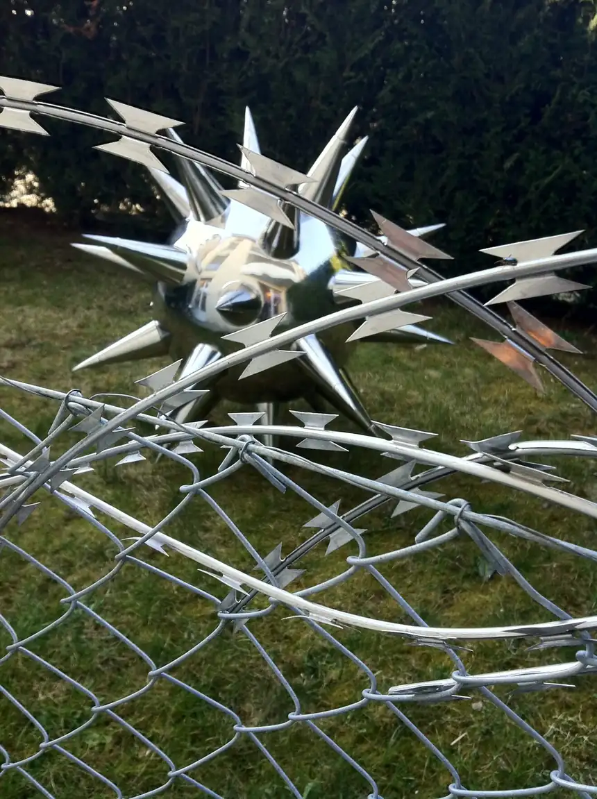 Stainless Steel Sphere Sculpture