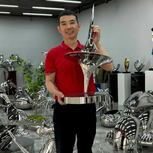 Stainless Steel Balance Sculpture