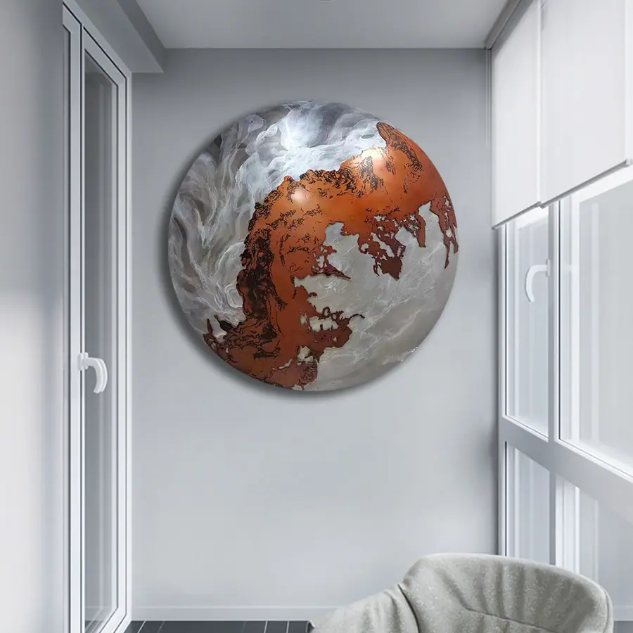 Metal wall art