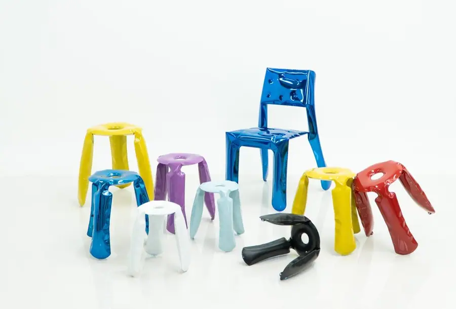 304 stainless steel inflatable stool (1)