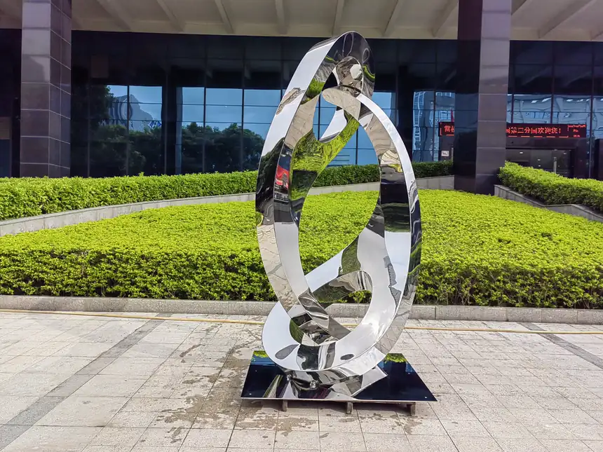 Stainless Steel Abstract Sculptures