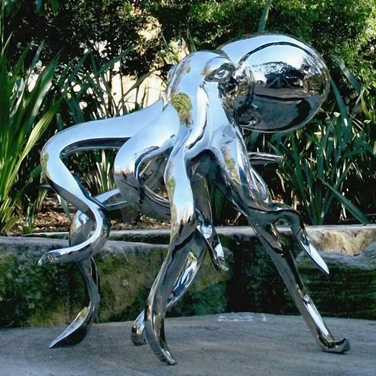 Fantasy octopus sculpture