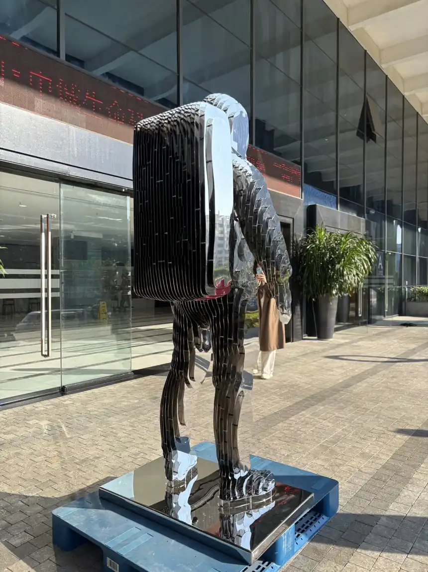 Abstract Human Figure Sculpture
