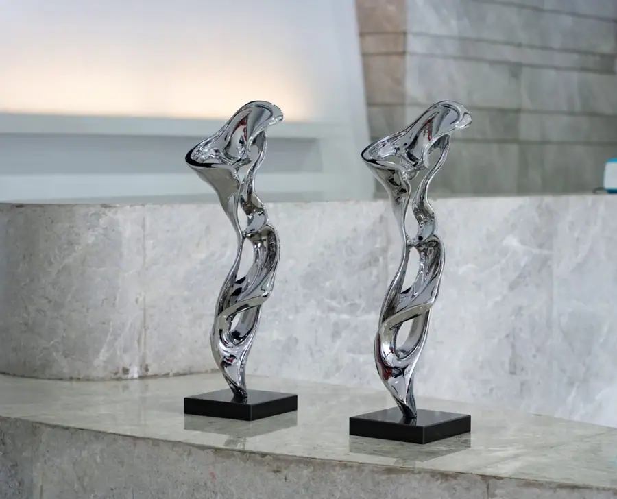 abstract sculpture ornaments