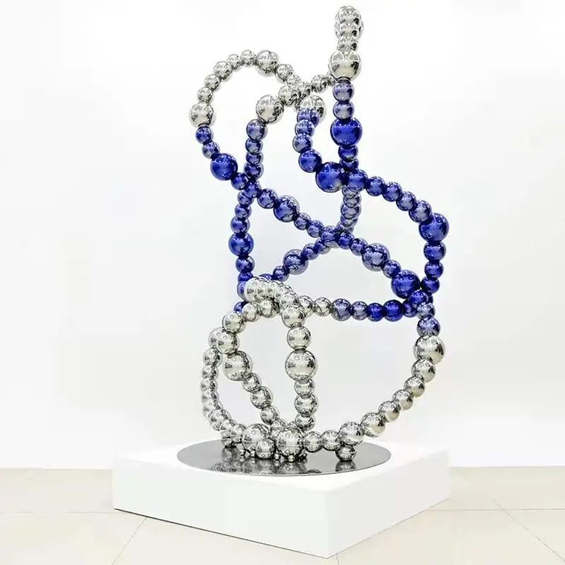 Stainless Steel Ball Combination Sculpture