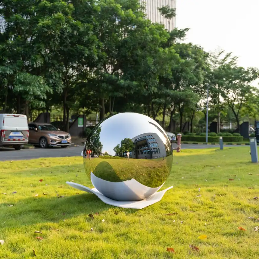 High-Quality Stainless Steel Ball Sculpture