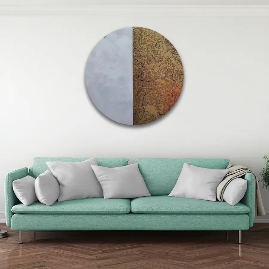 Metal wall art