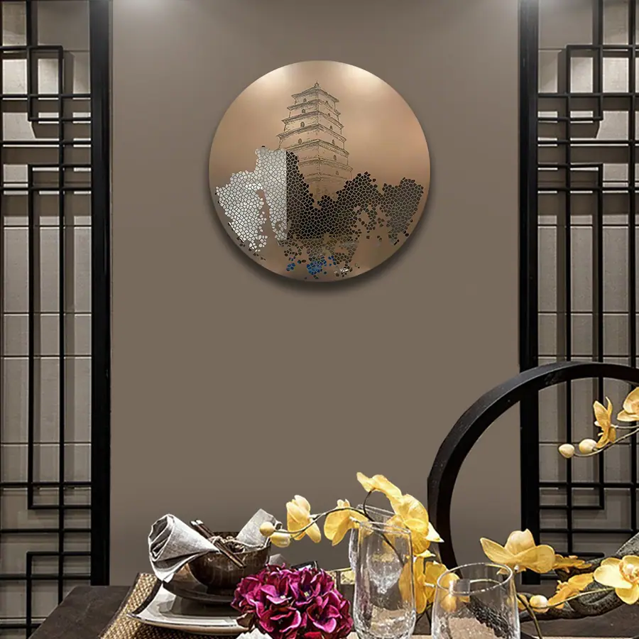 Metal wall art