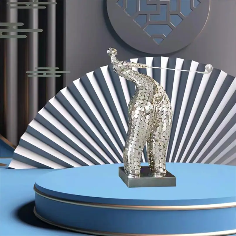 Stainless steel art sculpture
