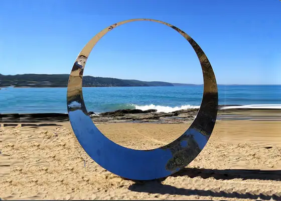 Stainless steel landscape sculpture: the new favorite of modern landscape design