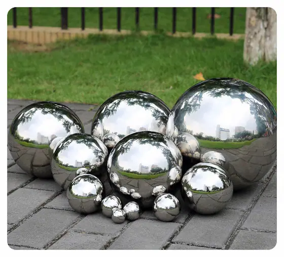 Light of Art: Interpretation of the Creative Concept and Style of Stainless Steel Sphere Sculptures