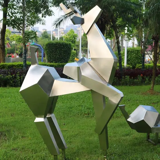 Stainless Steel Butterfly Sculpture