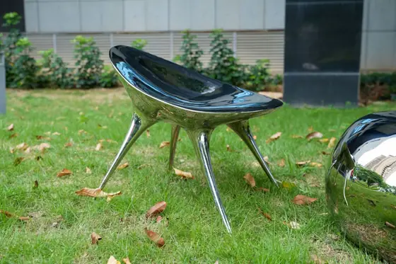 Mirror Art Chair