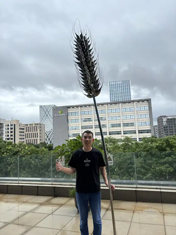 Wheat Sculpture