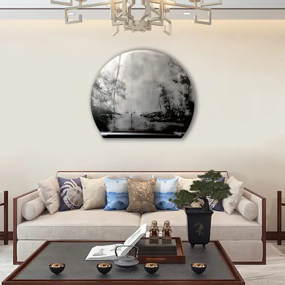 Modern metal wall decoration customization