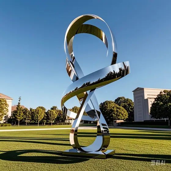Stainless Steel Abstract Float