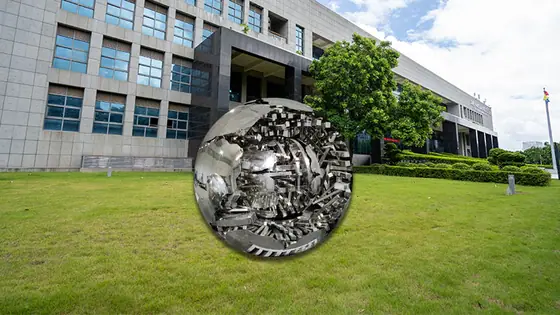 Stainless Steel Sphere Sculpture