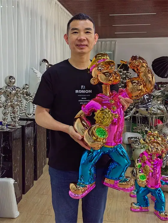 Popeye sculpture