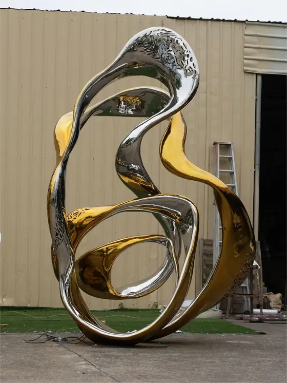 Stainless Steel Abstract Sculpture