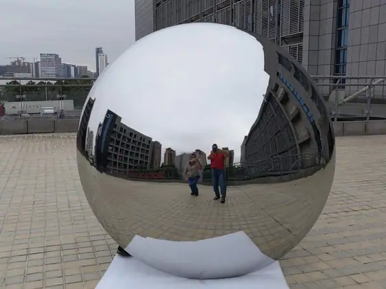 High-gloss mirror convex mirror hanging